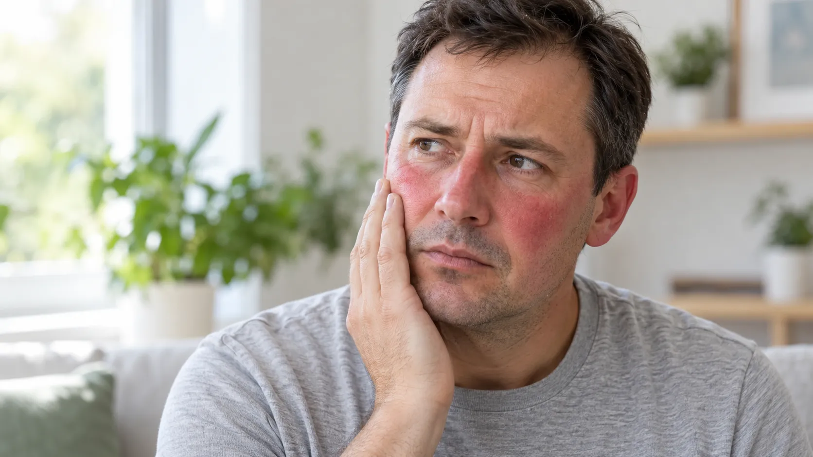 Почему краснеет лицо после алкоголя